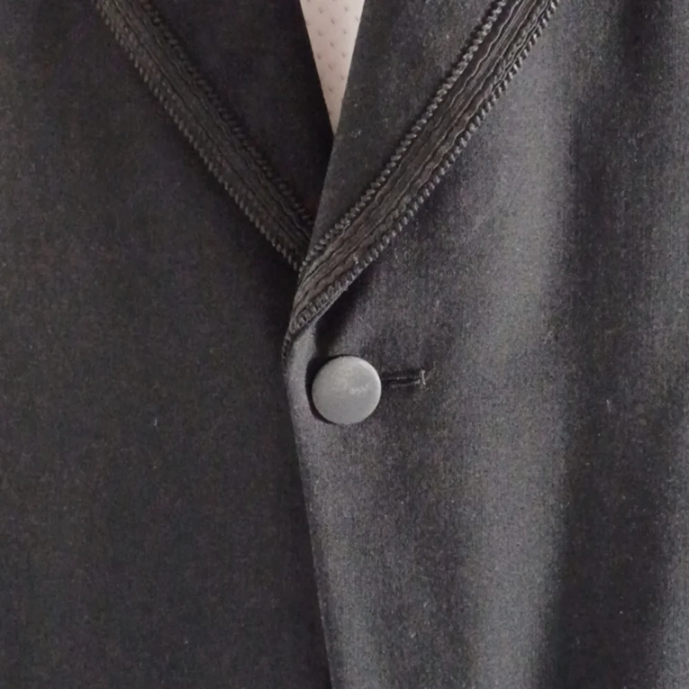 LORD WEST Vintage Black Tuxedo Blazer / Dinner Jacket, 46 XL